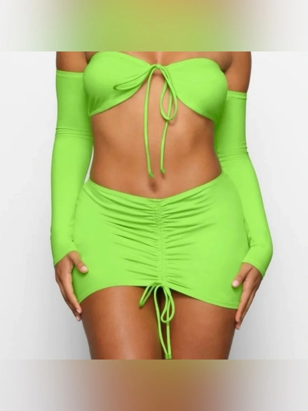 SKIMS swim ruched
